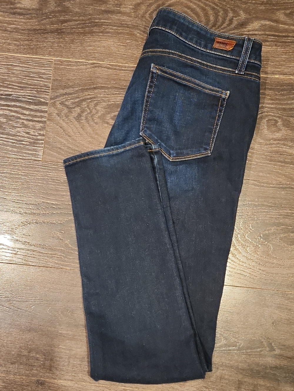 ❤️ PAIGE SKYLINE SKINNY JEANS, SURFACE WASH, 12 (31) - Picture 8 of 8